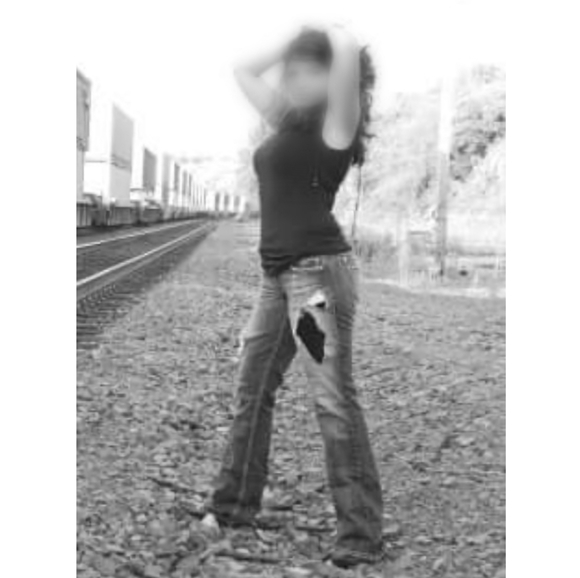 Miss Me Jeans, Black/ Charcoal with Orange Stitching, Size 29 - Picture 8 of 8